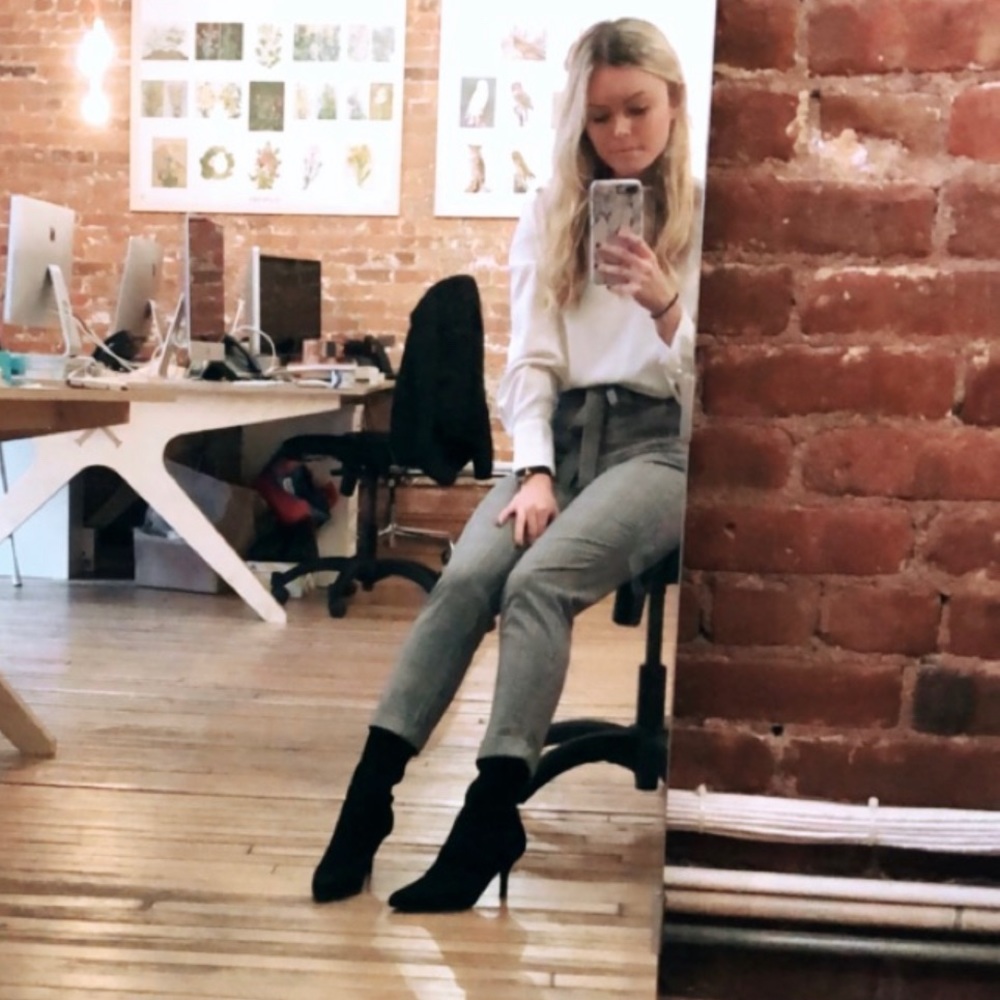 Zara Gingham Pants